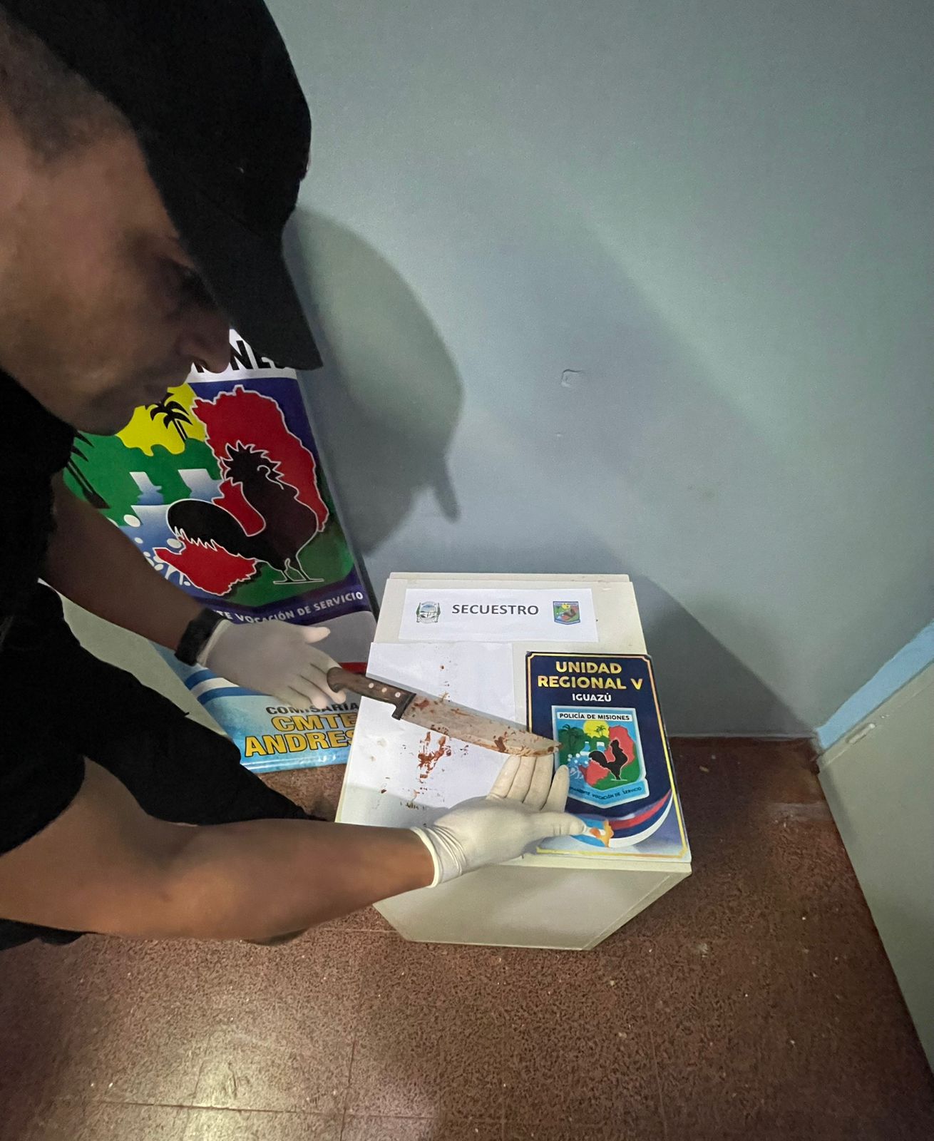 Andresito: lo apuñaló en una discusión y fue detenido con el cuchillo en la mano 2